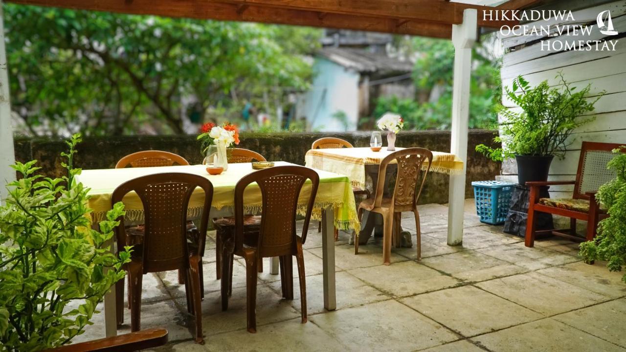 Hikkaduwa Ocean View Homestay ภายนอก รูปภาพ